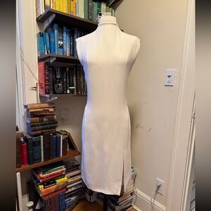 Ralph Lauren Purple Label Elegant White Sleeveless Dress